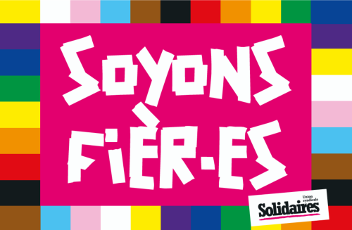 AUTOCOLLANT - SOYONS FIERES