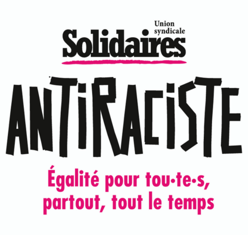AUTOCOLLANT - ANTIRACISTE égalité pour tou-te-s