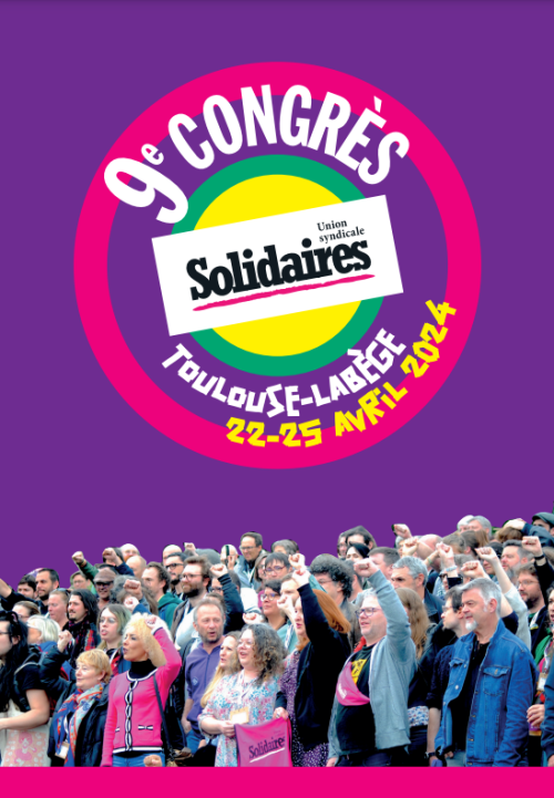 Brochure – NEUVIEME CONGRES DE L’UNION SYNDICALE Solidaires