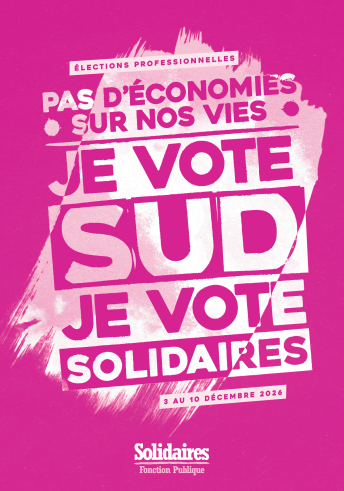 Affiche élections FP Fond Rose - A1