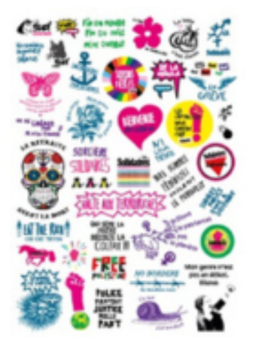 PLANCHE DE TATOUAGES - GOODIES