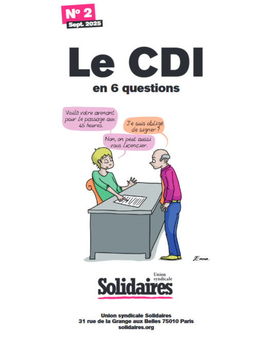 FICHE 2 - LE CDI