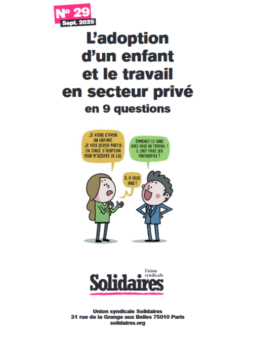 FICHE 28 - L'ADOPTION D'UN ENFANT DANS LA FONCTION PUBLIQUE