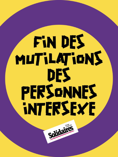 AUTOCOLLANT - PERSONNES INTERSEXES