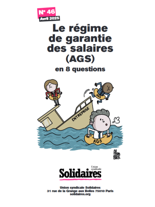 FICHE 46 - LE RÉGIME DE GARANTIES DES SALAIRES