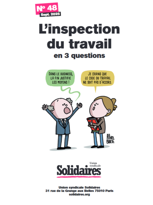 FICHE 48 - L'INSPECTION AU TRAVAIL