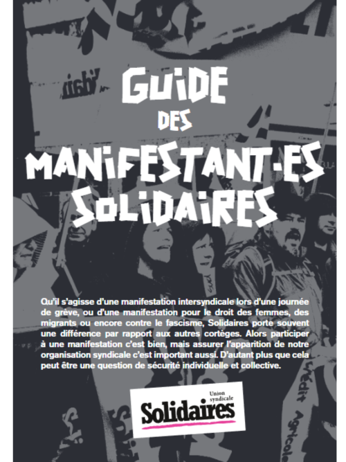 GUIDE DES MANIFESTANTS-ES
