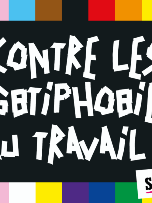 AUTOCOLLANT - CONTRE LA LGBTIPHOBIES