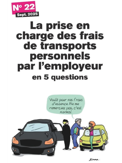 FICHE 22 - La Prise en Charge des Frais de Transports Personnels par l'Employeur