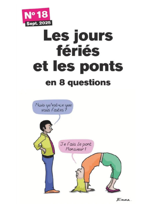 FICHE 18 - Les jours fériés et les ponts