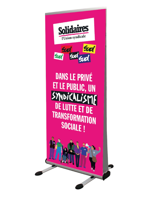 KAKEMONO AVEC STRUCTURE - 85x200