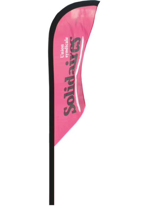 FLAMME AVEC STRUCTURE - 250 cm