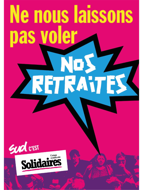 AUTOCOLLANT - NOS RETRAITES