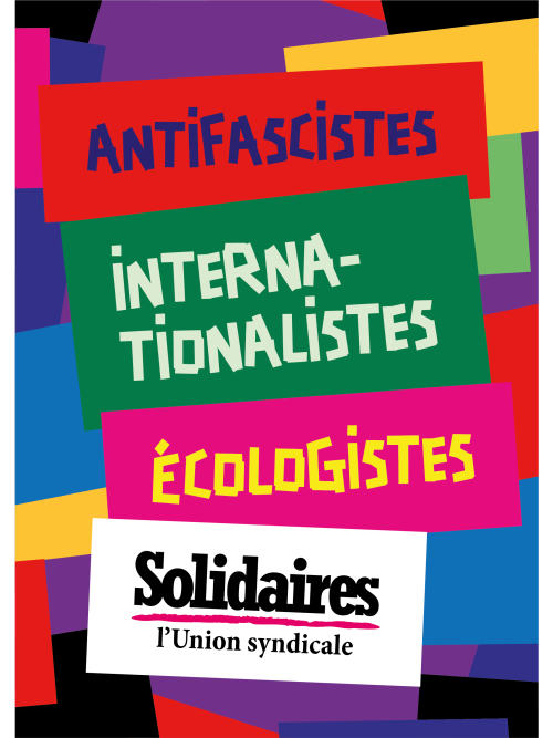 AFFICHE - A1 - ANTIFASCISTES