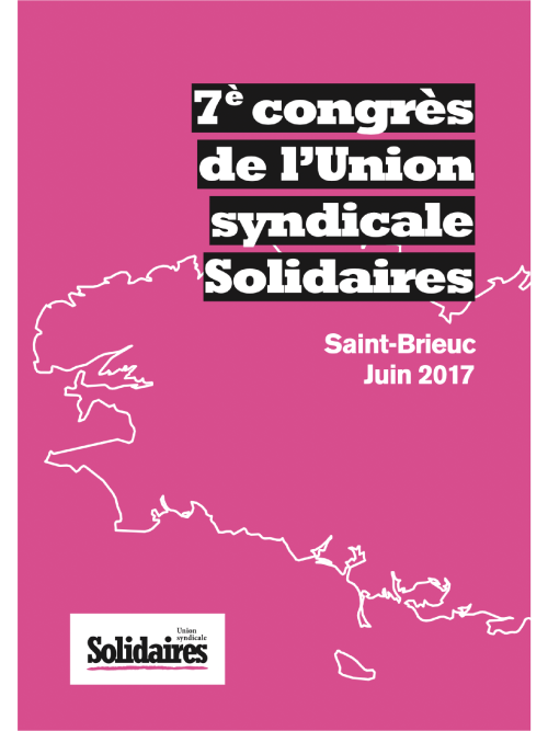 Brochure - Textes du 7e Congrés de l'Union syndicale Solidaires