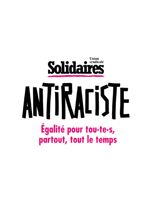 AUTOCOLLANT - ANTIRACISTE égalité pour tou-te-s