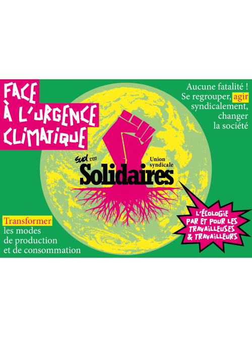 AFFICHE - A3 - FACE A L'URGENCE CLIMATIQUE