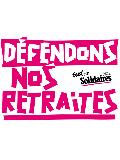AFFICHE - A0 - DEFENDONS NOS RETRAITES