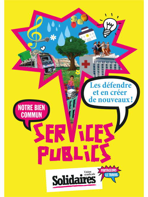 AFFICHE - A3 - SERVICE PUBLIC - NOTRE BIEN COMMUN