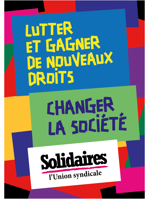 AUTOCOLLANT - LUTTER ET GAGNER DE NOUVEAUX DROITS