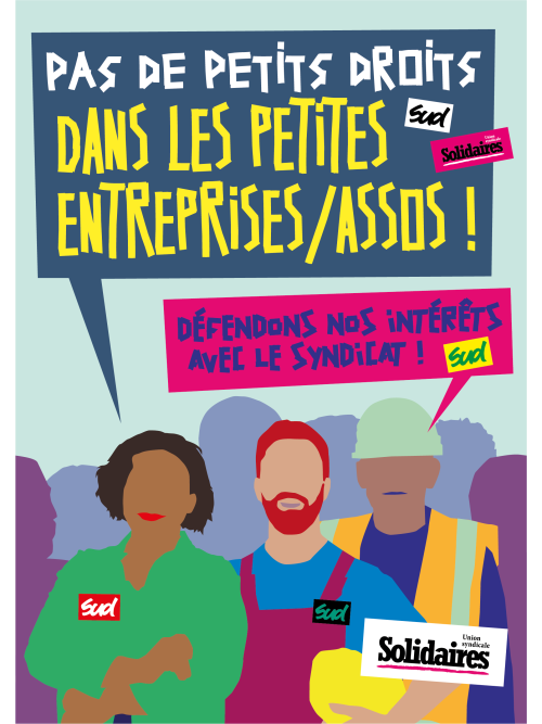 AFFICHE - A1 - PAS DE PETITS DROITS