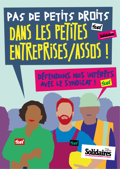 AFFICHE - A1 - PAS DE PETITS DROITS