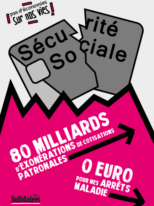 TRACT A5 - PAS D'ÉCONOMIES SUR NOTRE SANTÉ