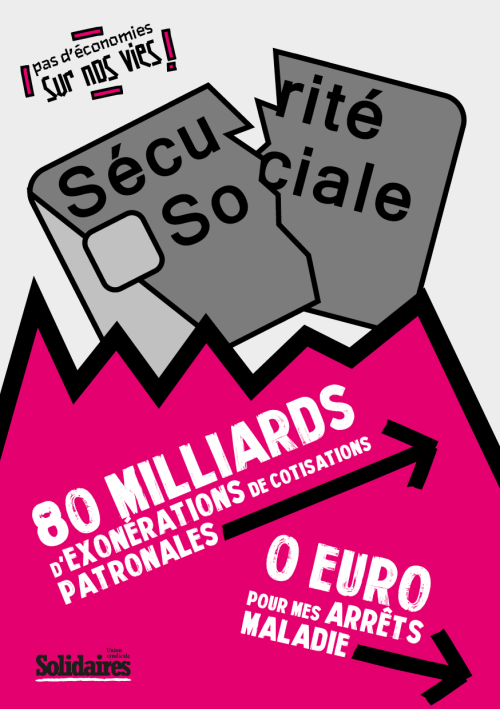 TRACT A5 - PAS D'ÉCONOMIES SUR NOTRE SANTÉ