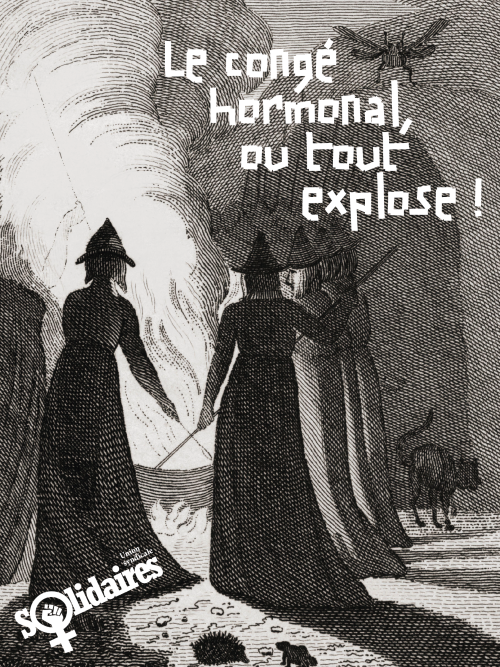 CARTE POSTALE LE CONGÉ HORMONAL